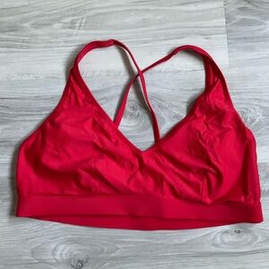 GUC Girlfriend Collective Swim Top in Red XXL/ 2XL